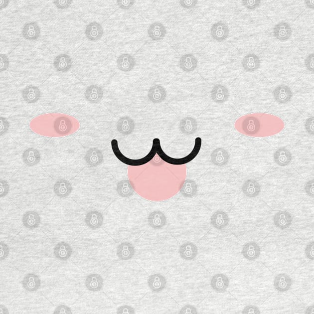 Kawaii Face with tongue by Shelby Ly Designs